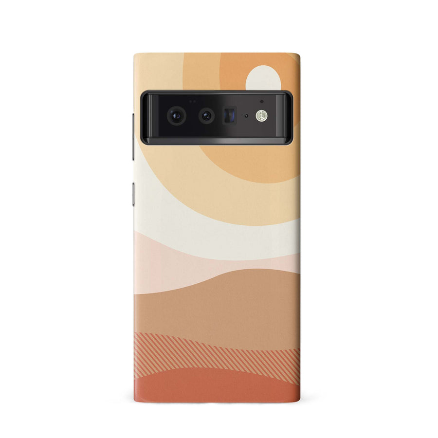 Google Pixel 6 Terracotta Dunes Phone Case