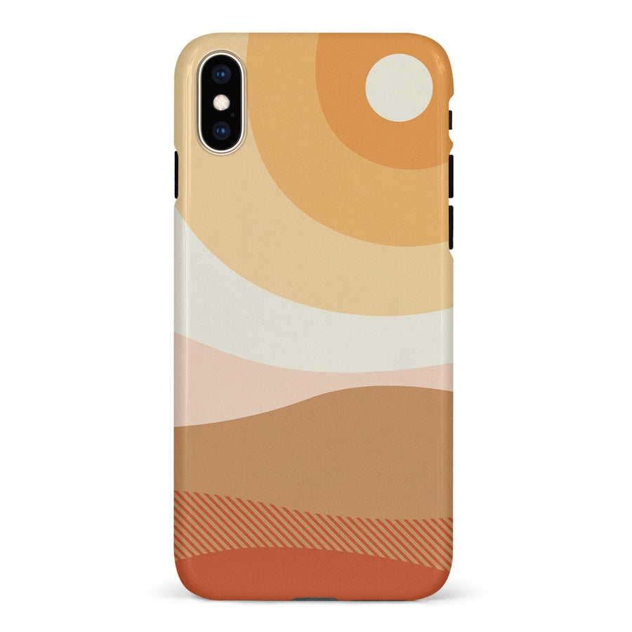 iPhone XS Max Terracotta Dunes Phone Case