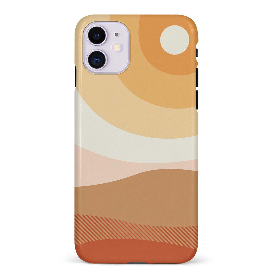 iPhone 11 Terracotta Dunes Phone Case
