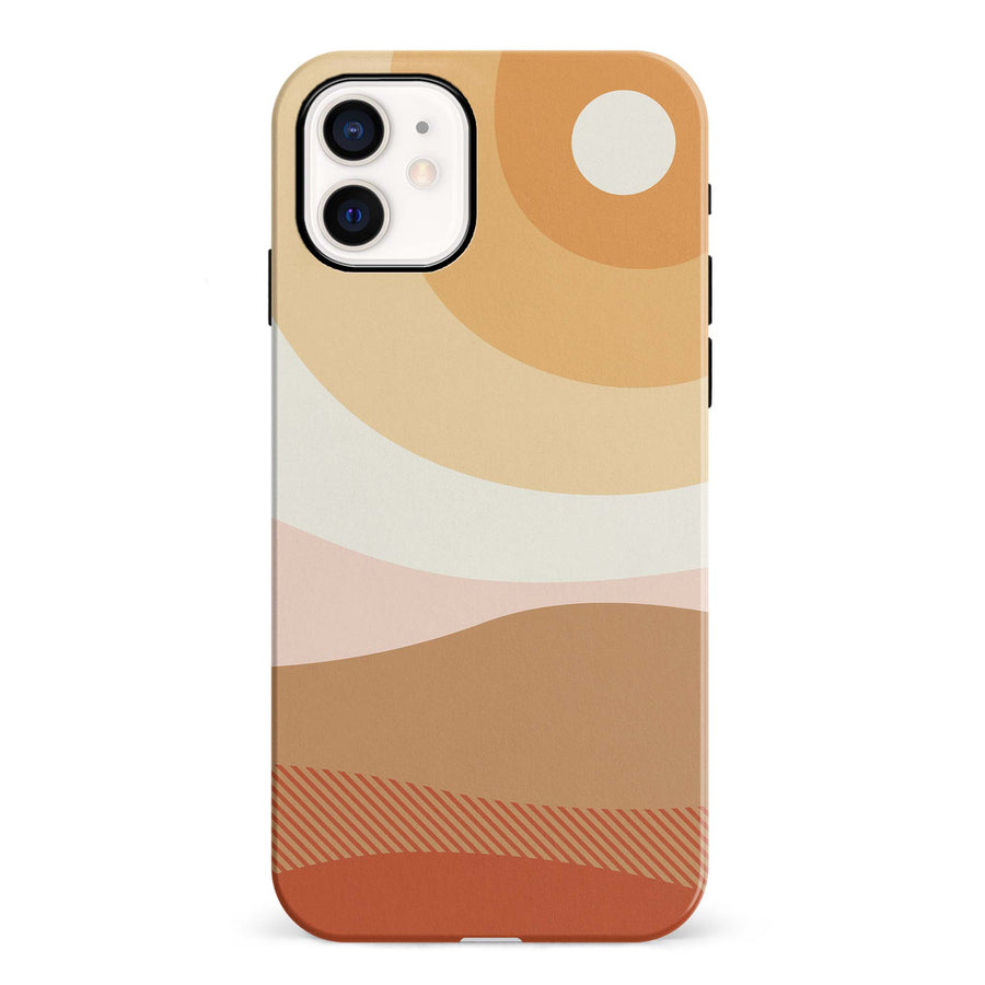 iPhone 12 Mini Terracotta Dunes Phone Case