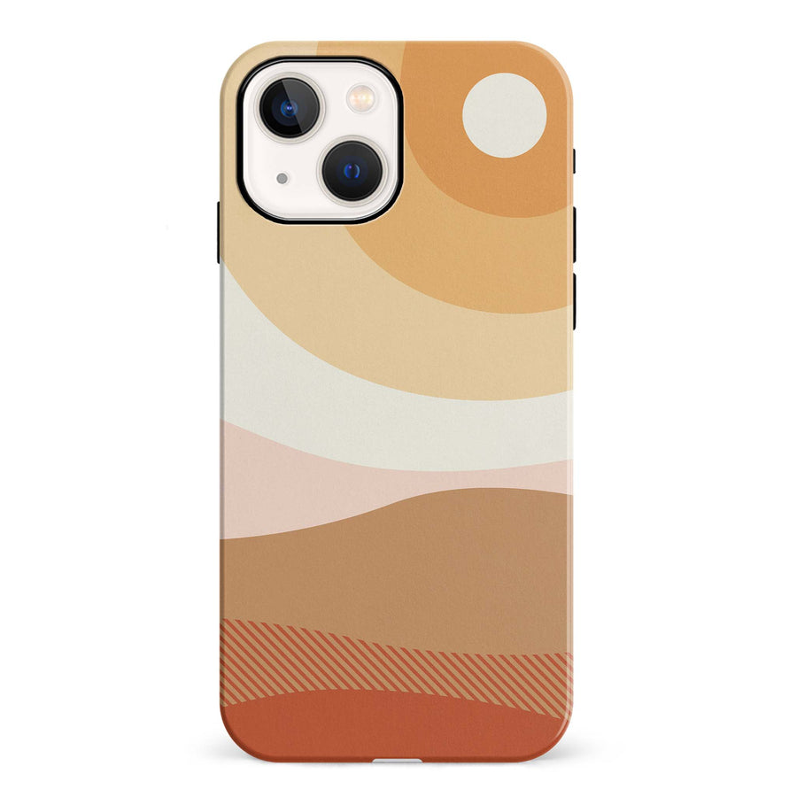 iPhone 13 Mini Terracotta Dunes Phone Case