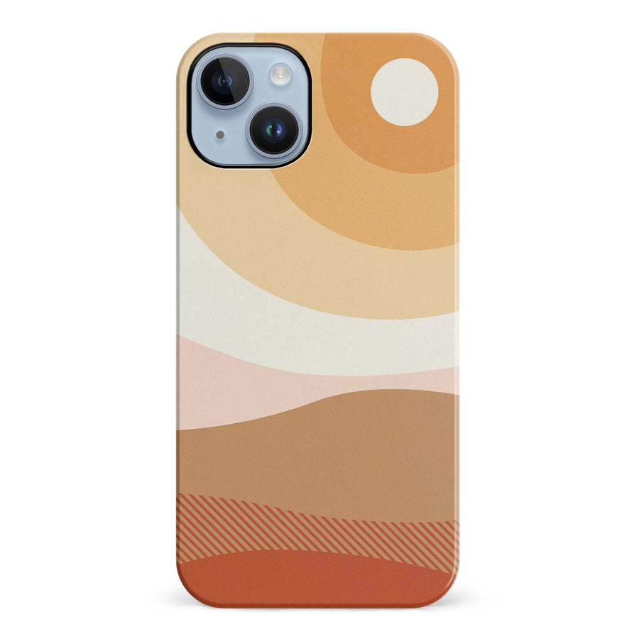 iPhone 14 Plus Terracotta Dunes Phone Case