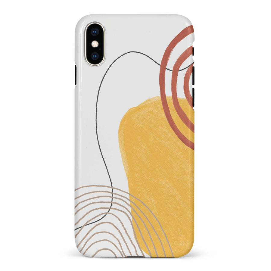 iPhone XS Max Ripples in Time Phone Case
