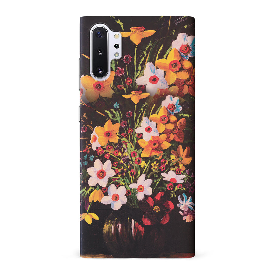 Samsung Galaxy Note 10 Plus Serene Painted Petals Phone Case