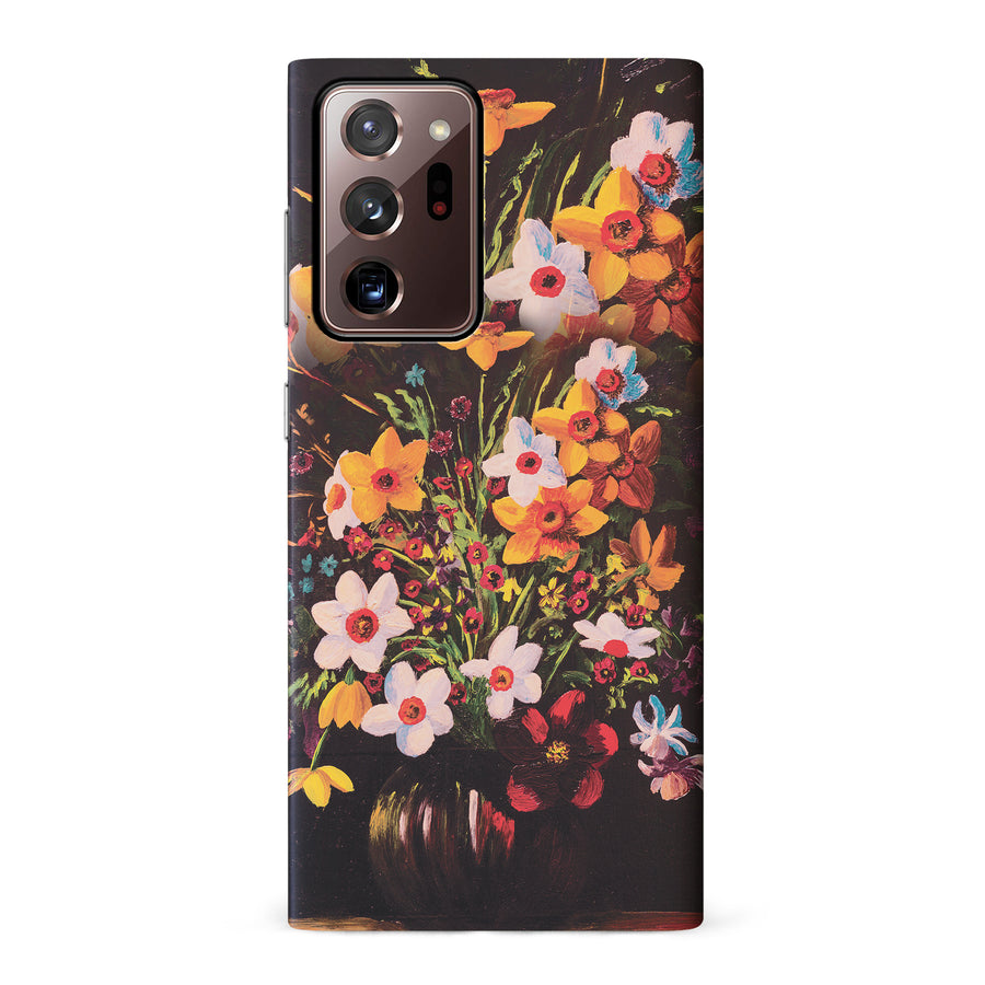 Samsung Galaxy Note 20 Ultra Serene Painted Petals Phone Case