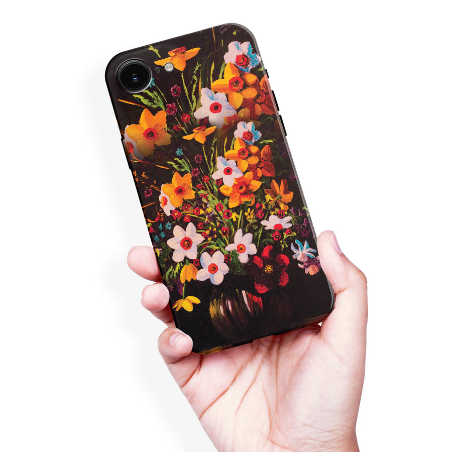 Serene Painted Petals Phone Case