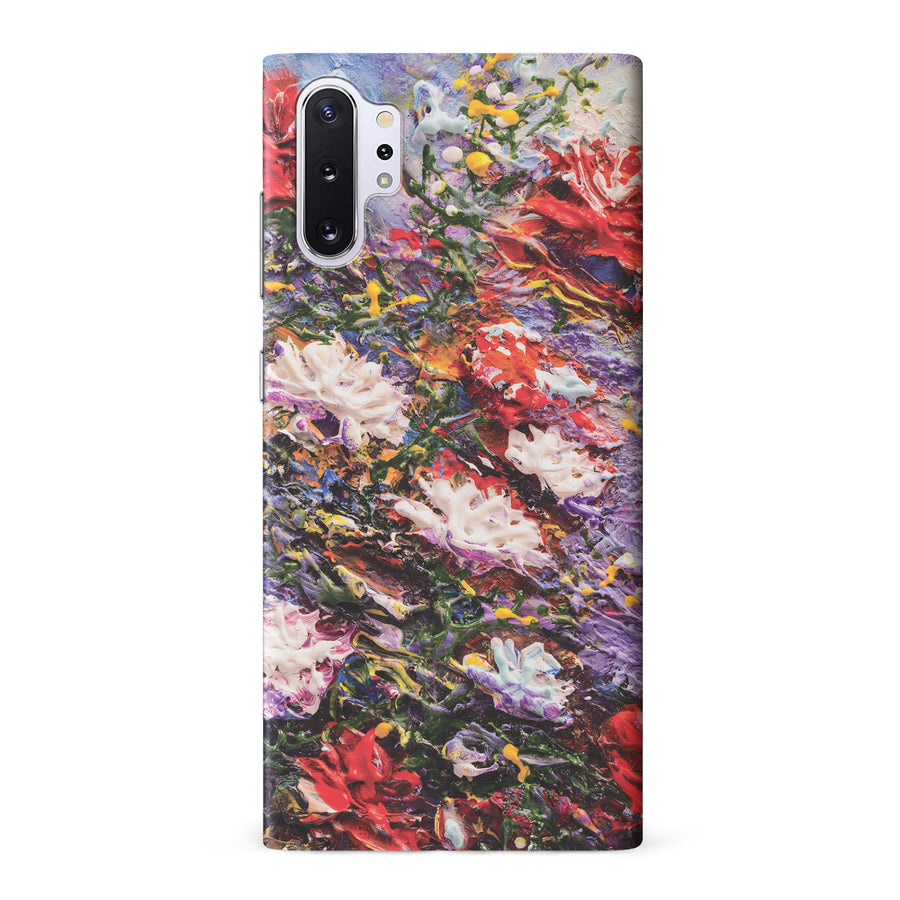 Samsung Galaxy Note 10 Plus Meadow Painted Flowers Phone Case