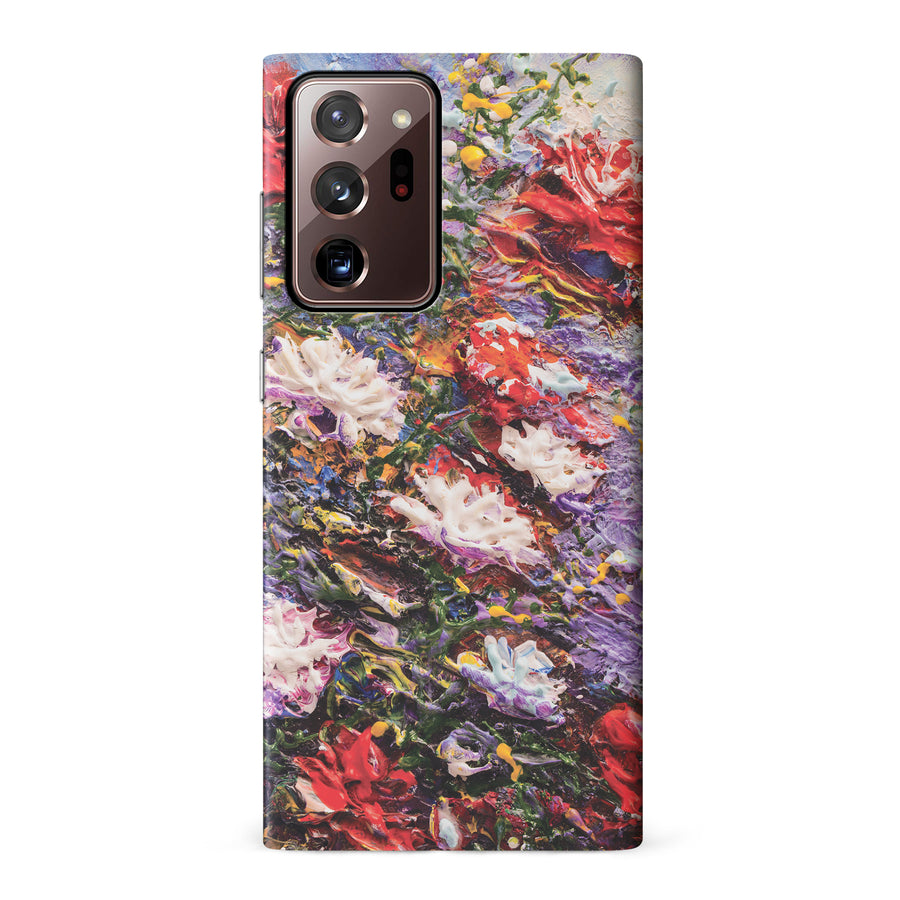 Samsung Galaxy Note 20 Ultra Meadow Painted Flowers Phone Case