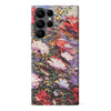 Samsung Galaxy S22 Ultra Meadow Painted Flowers Phone Case