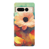 Google Pixel 7 Pro Vibrant Botanica Painted Flowers Phone Case