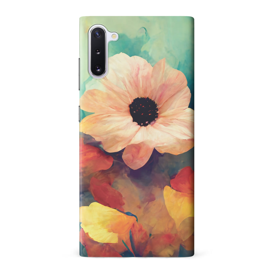 Samsung Galaxy Note 10 Vibrant Botanica Painted Flowers Phone Case