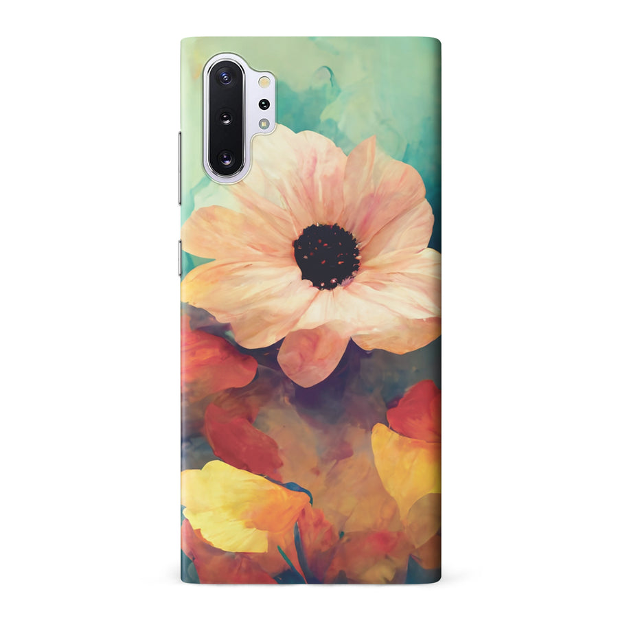 Samsung Galaxy Note 10 Plus Vibrant Botanica Painted Flowers Phone Case