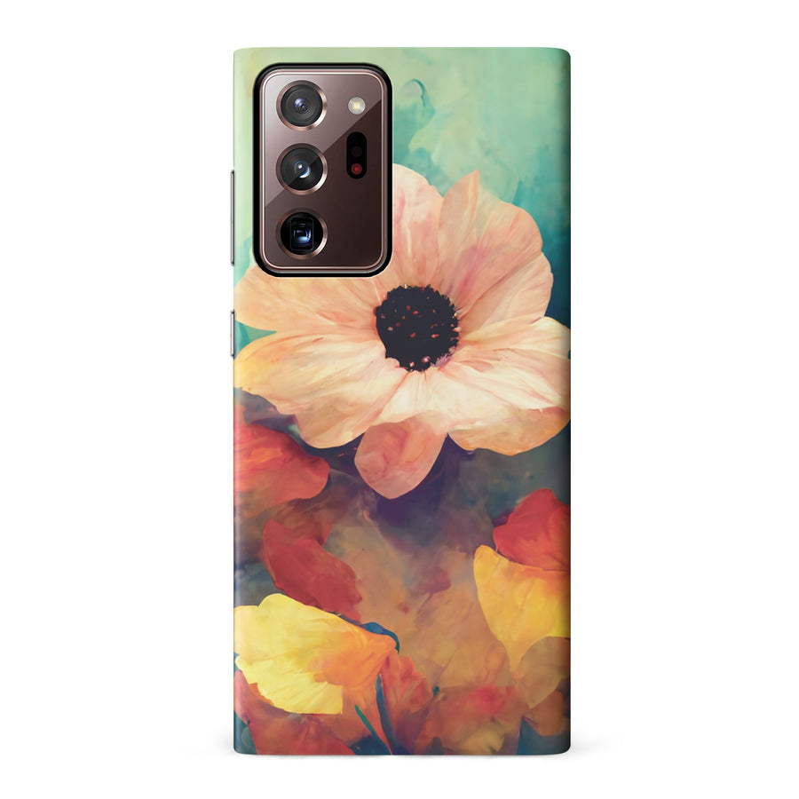 Samsung Galaxy Note 20 Ultra Vibrant Botanica Painted Flowers Phone Case