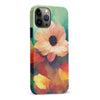 iPhone 13 Pro Max Vibrant Botanica Painted Flowers Phone Case