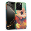 iPhone 16 Pro Max Vibrant Botanica Painted Flowers Phone Case