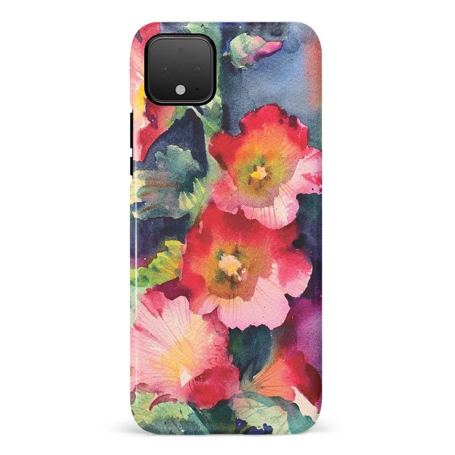 Google Pixel 4 Bouquet Painted Flowers Phone Case