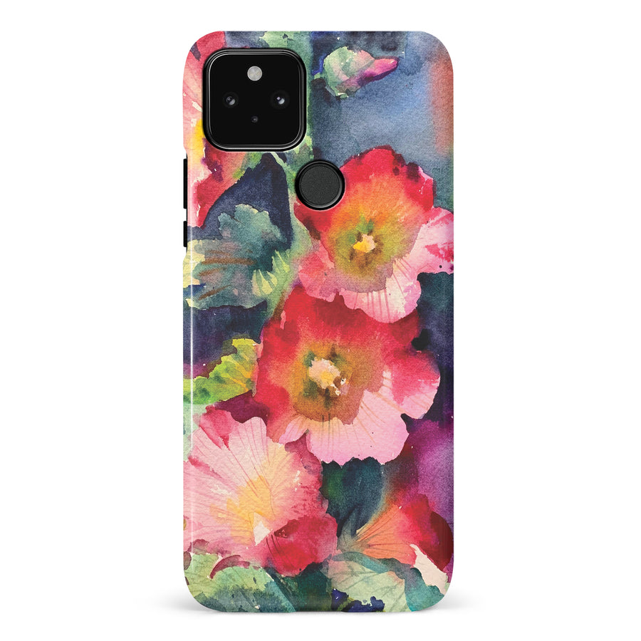 Google Pixel 5 Bouquet Painted Flowers Phone Case