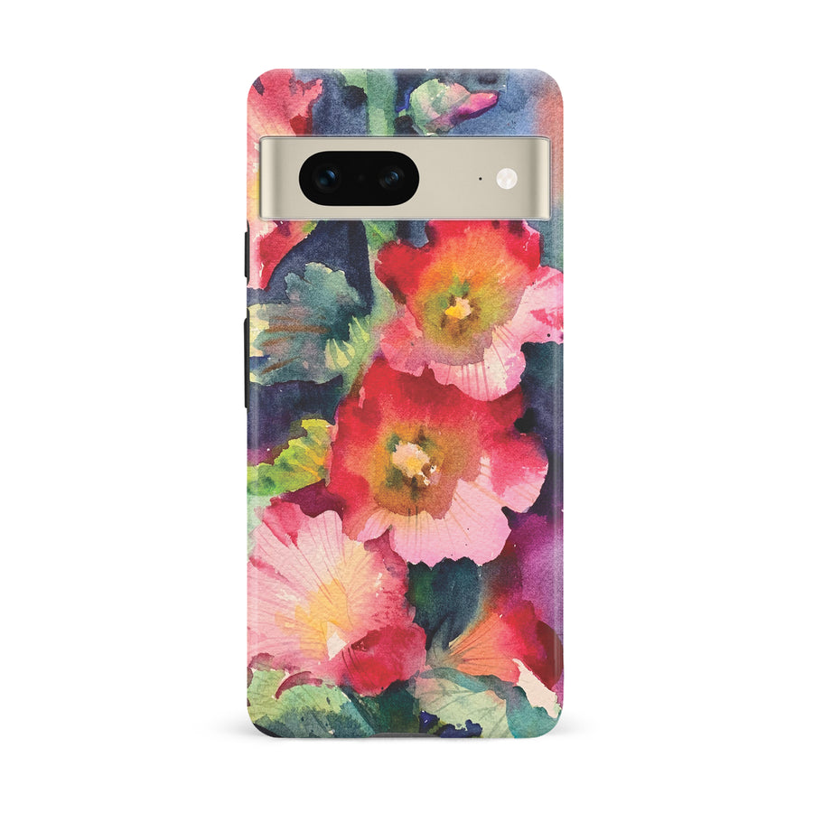 Google Pixel 7 Bouquet Painted Flowers Phone Case