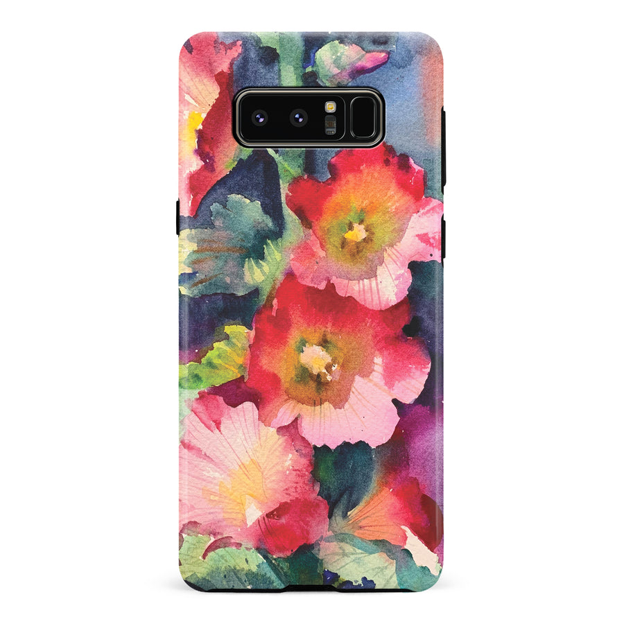 Samsung Galaxy Note 8 Bouquet Painted Flowers Phone Case