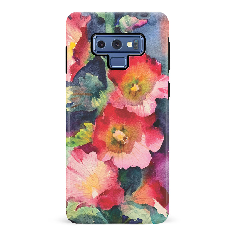 Samsung Galaxy Note 9 Bouquet Painted Flowers Phone Case