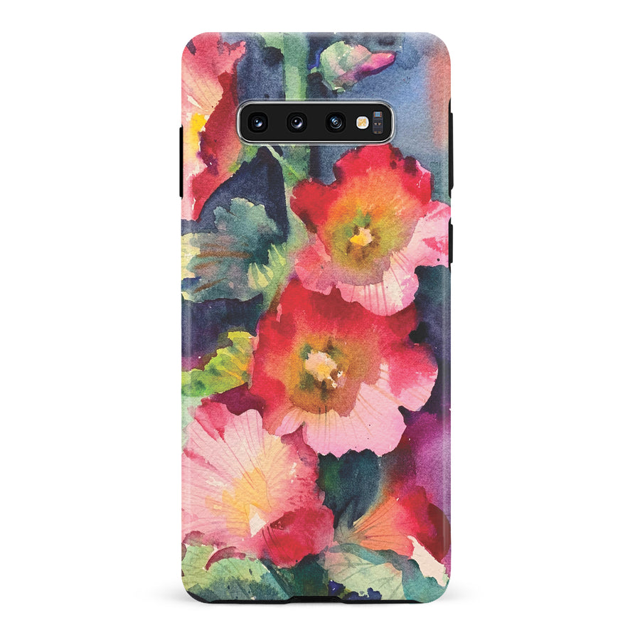 Samsung Galaxy S10 Bouquet Painted Flowers Phone Case