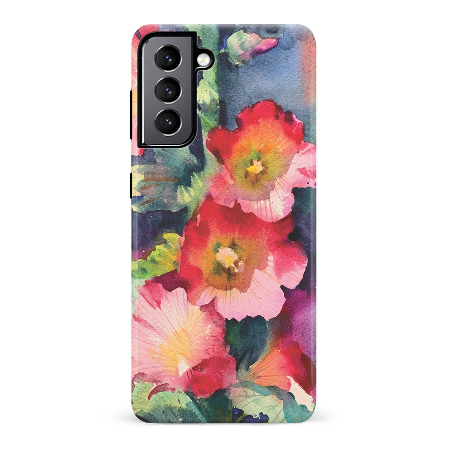 Samsung Galaxy S22 Bouquet Painted Flowers Phone Case
