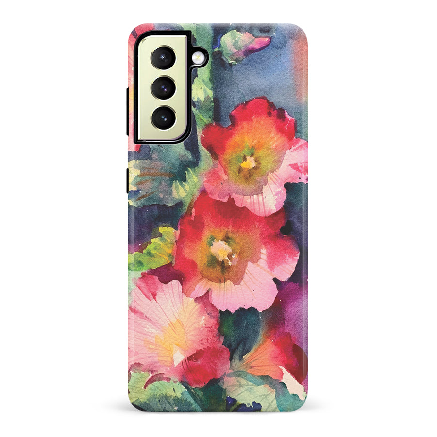 Samsung Galaxy S22 Plus Bouquet Painted Flowers Phone Case