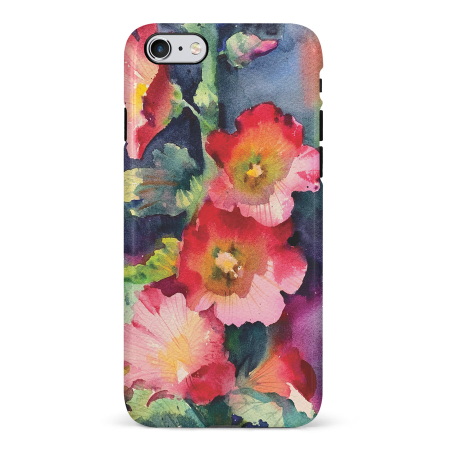 iPhone 6S Plus Bouquet Painted Flowers Phone Case