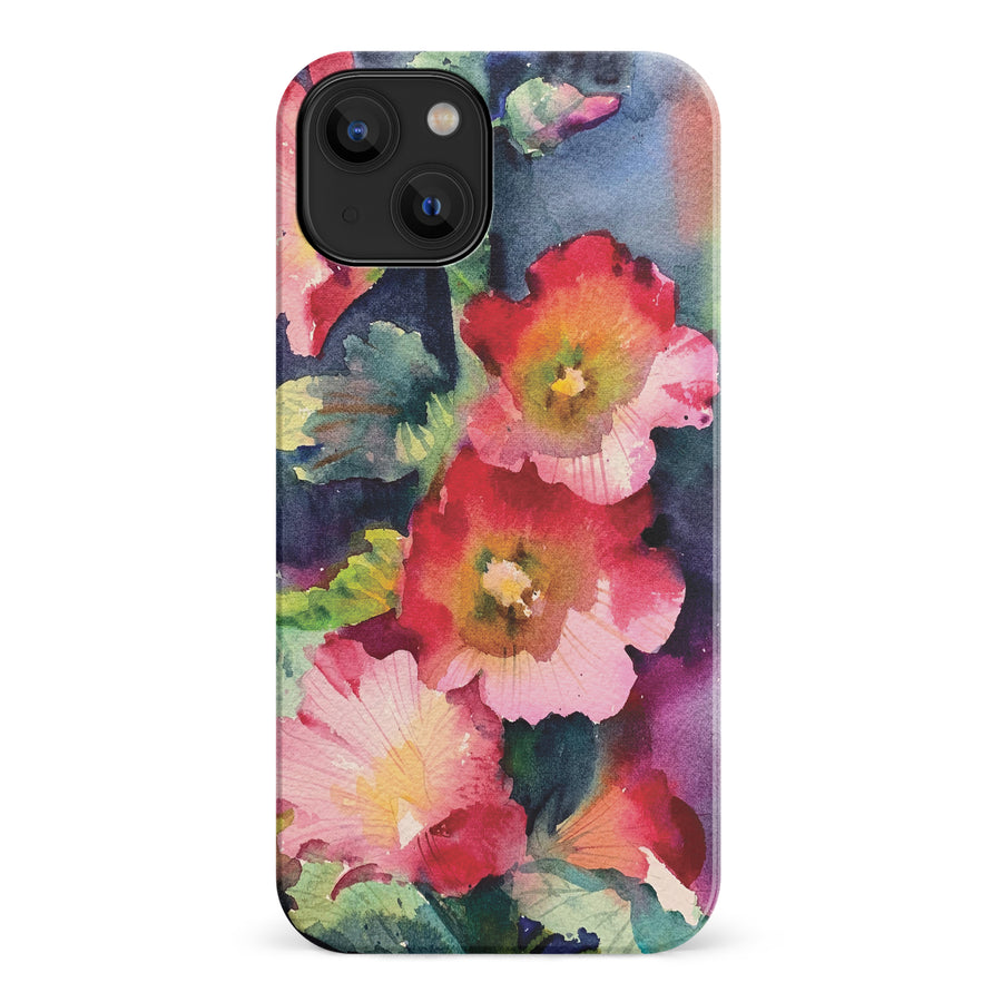 iPhone 14 Bouquet Painted Flowers Phone Case
