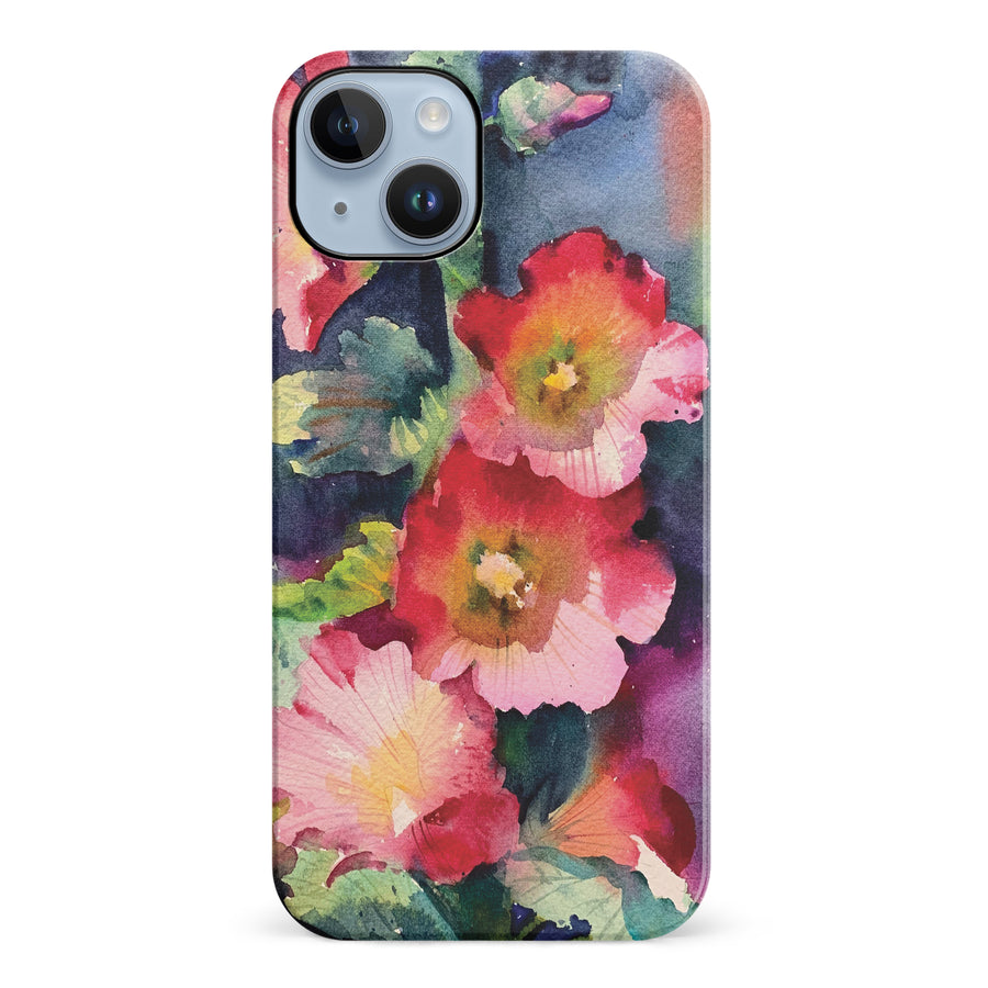 iPhone 14 Plus Bouquet Painted Flowers Phone Case