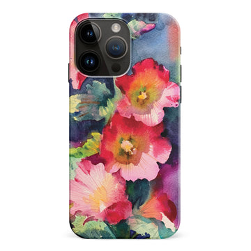 iPhone 15 Pro Max Bouquet Painted Flowers Phone Case