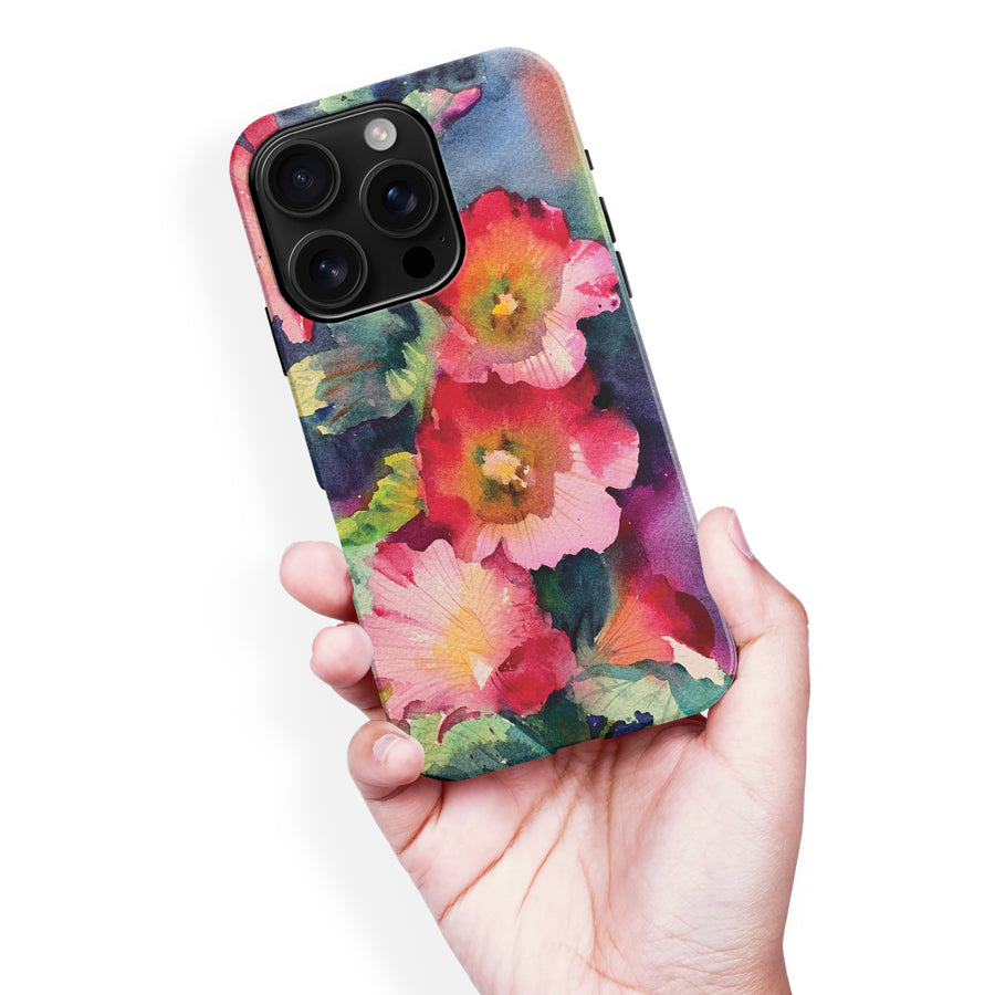 iPhone 16 Pro Max Bouquet Painted Flowers Phone Case