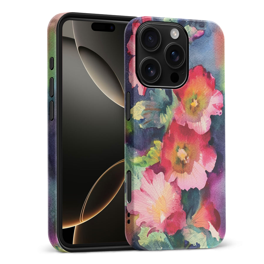 iPhone 16 Pro Max Bouquet Painted Flowers Phone Case