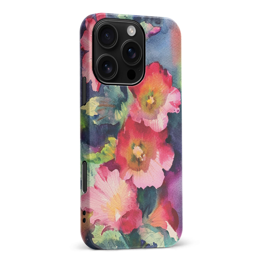 iPhone 16 Pro Max Bouquet Painted Flowers Phone Case