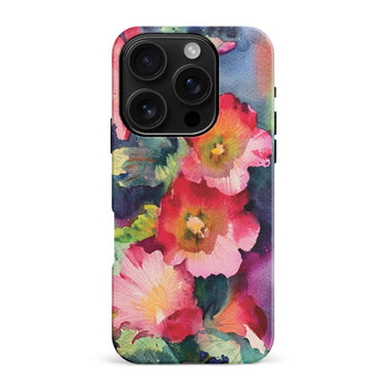 iPhone 16 Pro Max Bouquet Painted Flowers Phone Case