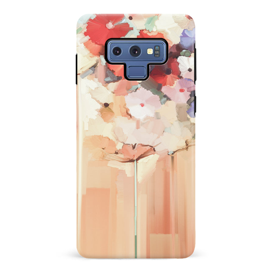 Samsung Galaxy Note 10 Dreamy Painted Flowers Phone Case