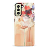 Samsung Galaxy S22 Ultra Dreamy Painted Flowers Phone Case