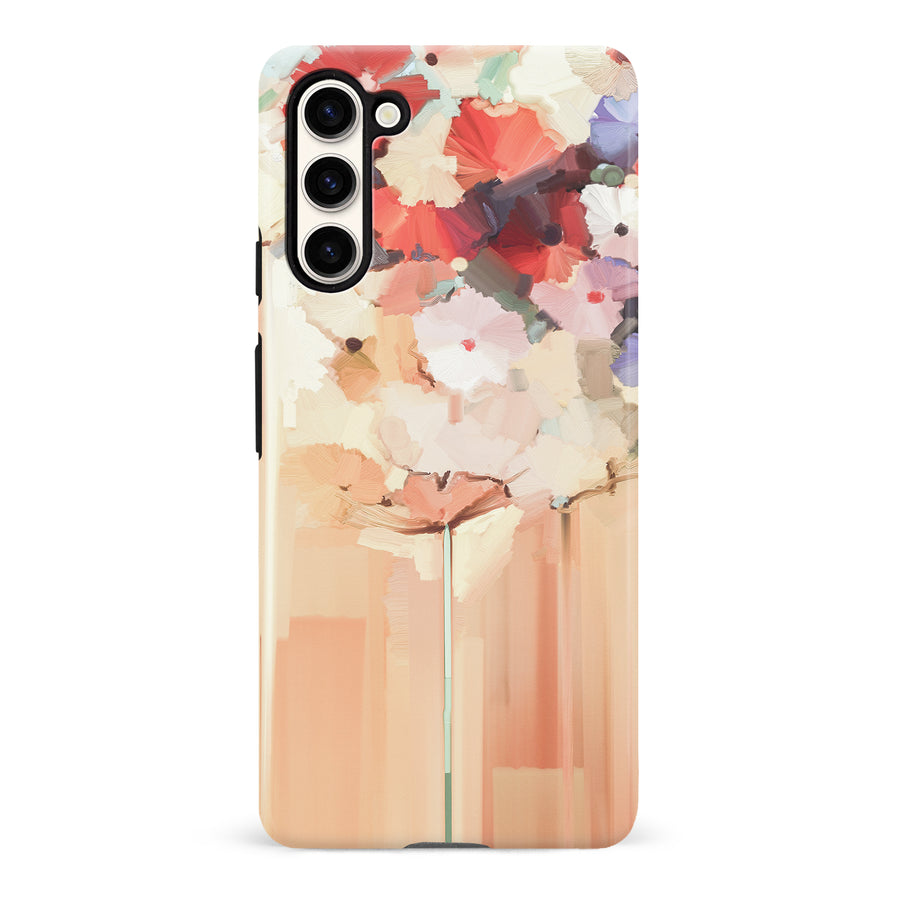 Samsung Galaxy S23 Dreamy Painted Flowers Phone Case