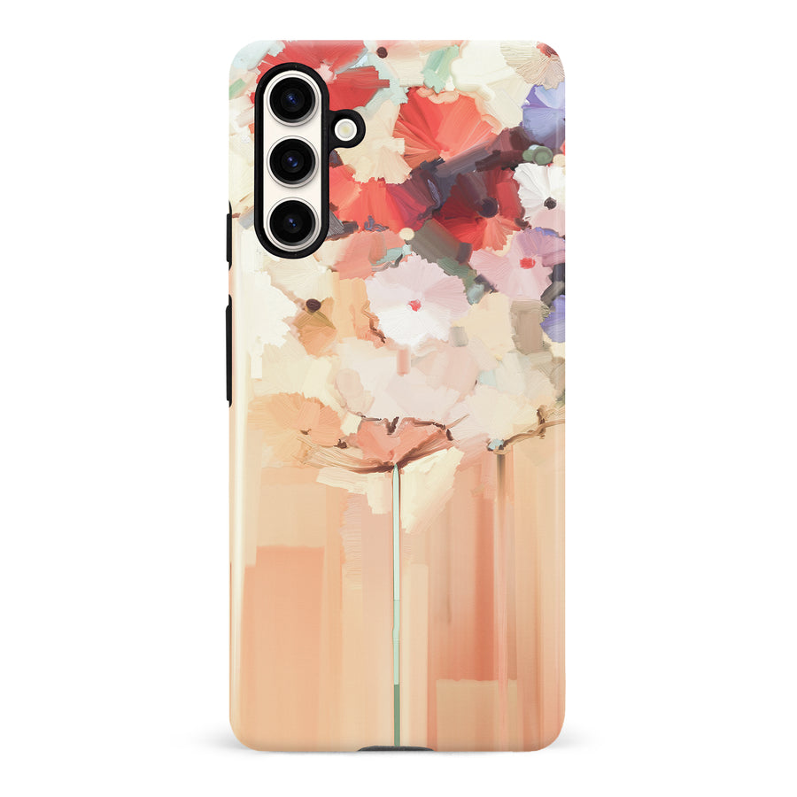 Samsung Galaxy S23 FE Dreamy Painted Flowers Phone Case