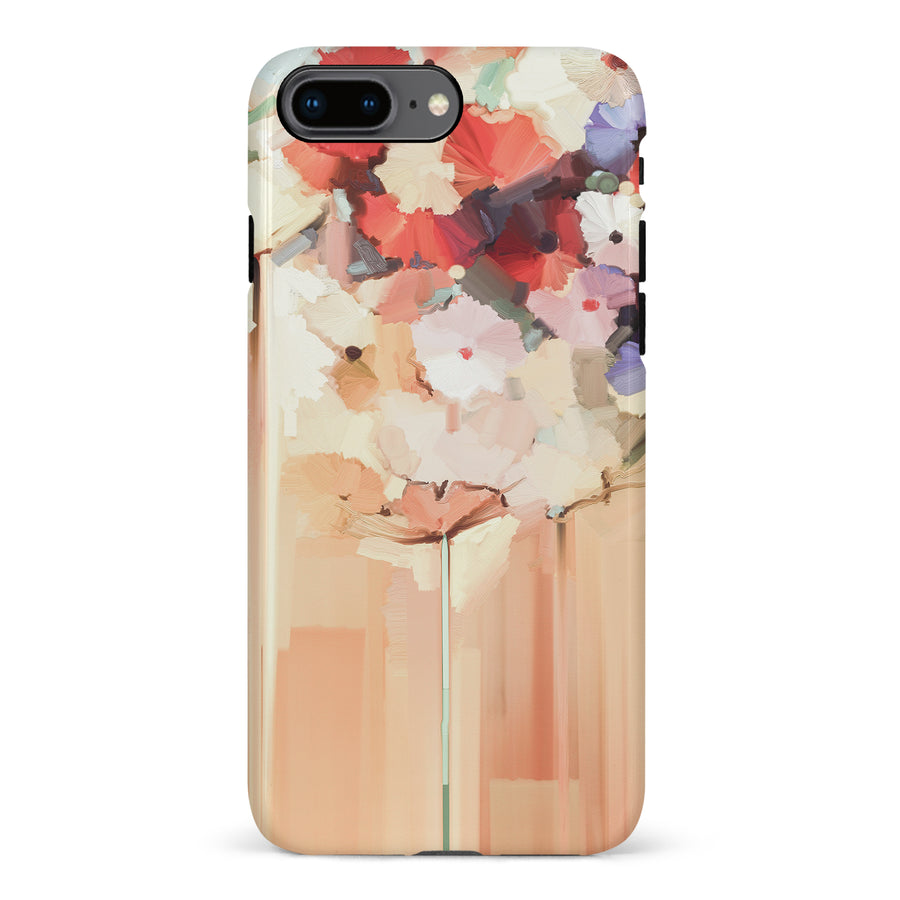 iPhone X/XS Dreamy Painted Flowers Phone Case