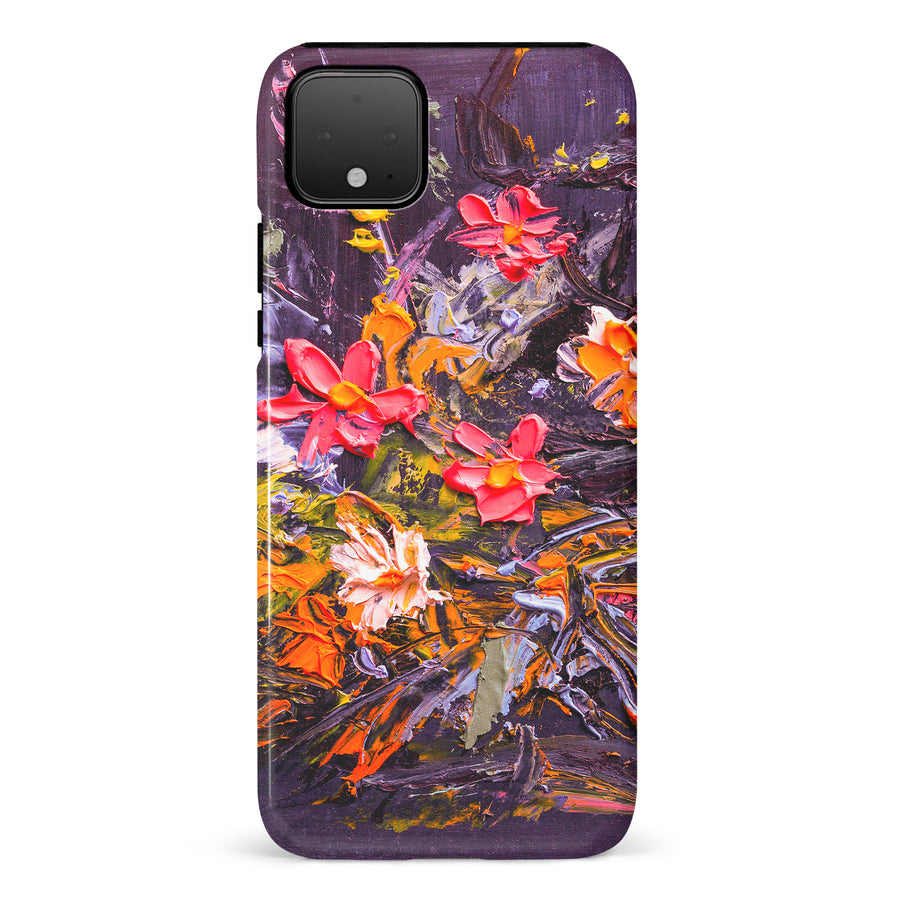 Google Pixel 4 XL Petal Prism Painted Flowers Phone Case
