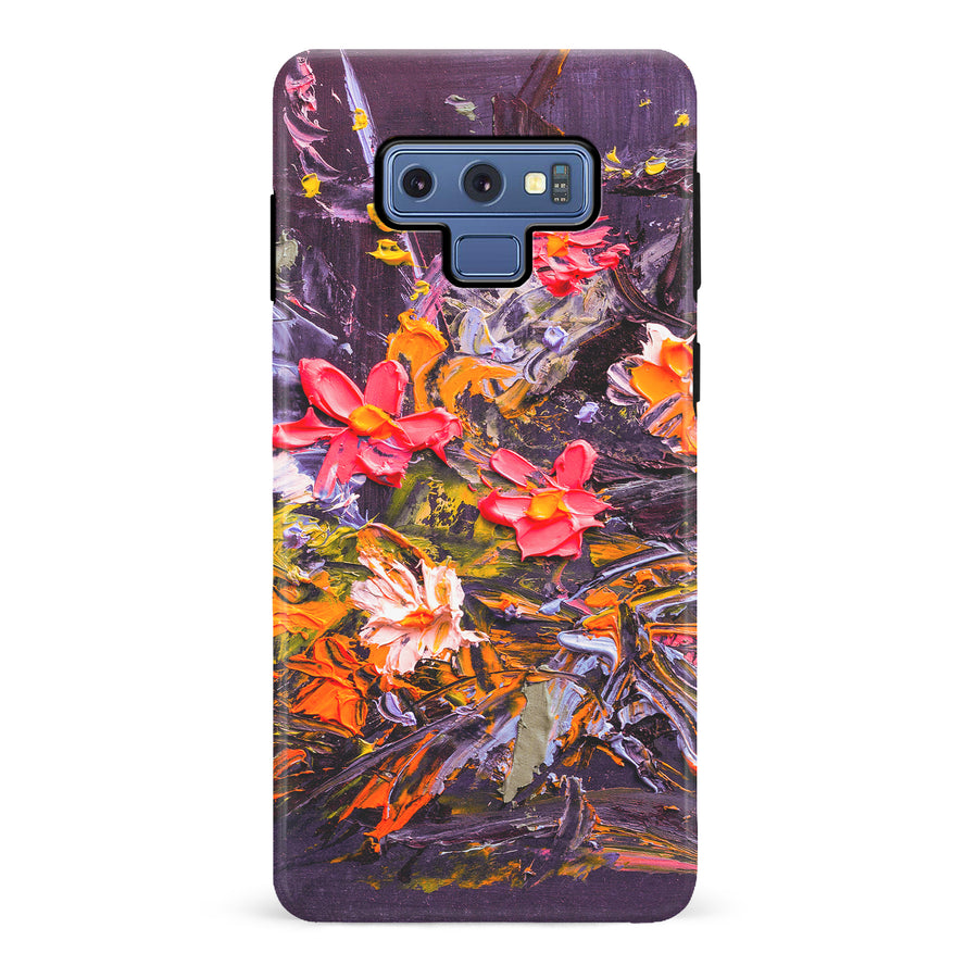 Samsung Galaxy Note 9 Petal Prism Painted Flowers Phone Case