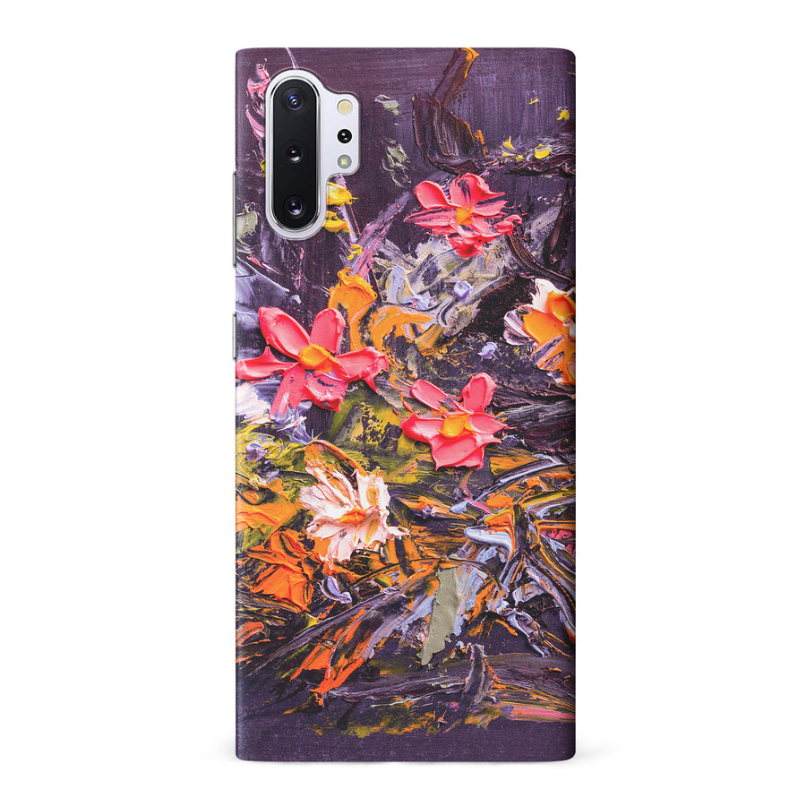 Samsung Galaxy Note 10 Plus Petal Prism Painted Flowers Phone Case