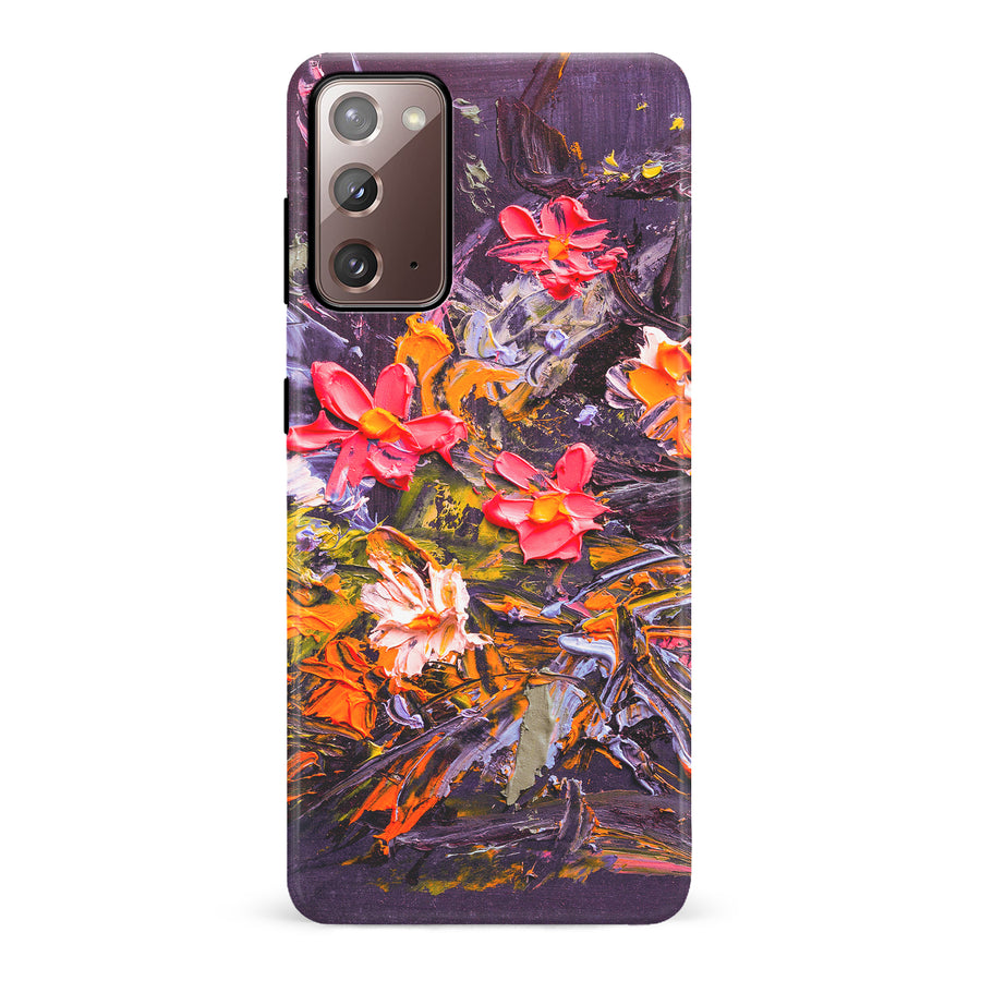 Samsung Galaxy Note 20 Petal Prism Painted Flowers Phone Case