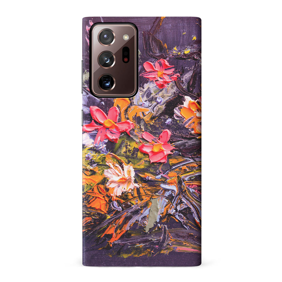 Samsung Galaxy Note 20 Ultra Petal Prism Painted Flowers Phone Case