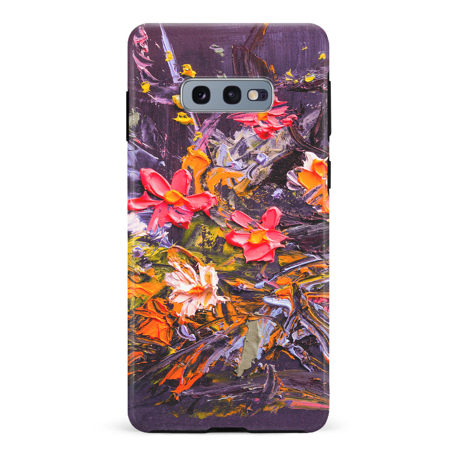 Samsung Galaxy S10e Petal Prism Painted Flowers Phone Case
