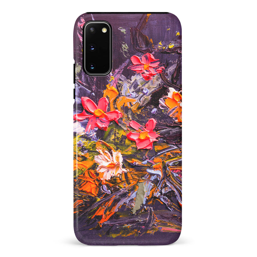 Samsung Galaxy S20 Petal Prism Painted Flowers Phone Case