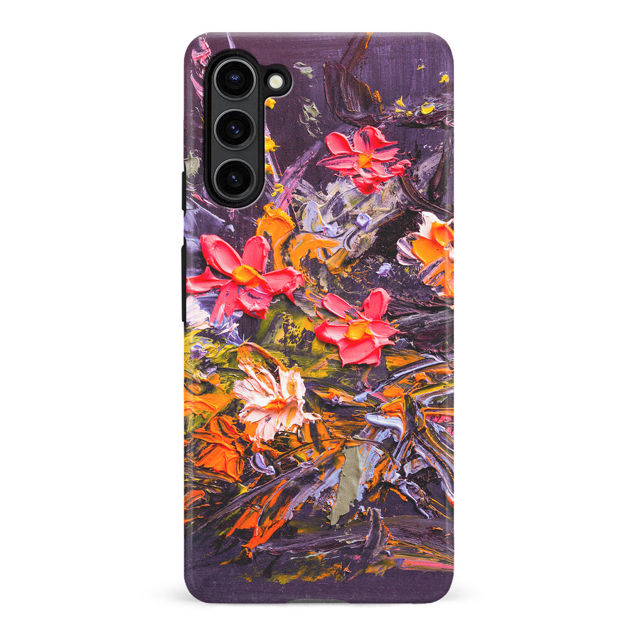 Samsung Galaxy S23 Plus Petal Prism Painted Flowers Phone Case