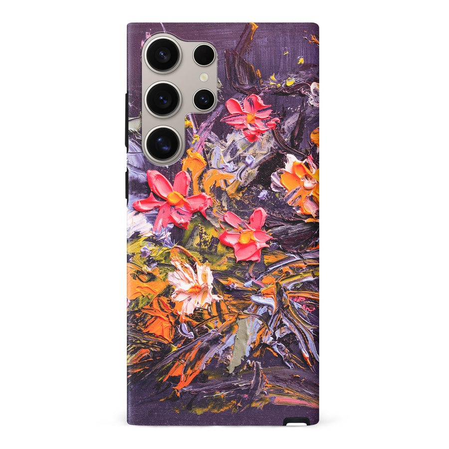 Petal Prism Painted Flowers Phone Case