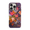 iPhone 16 Pro Petal Prism Painted Flowers Phone Case
